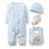 Premature Baby Gift Set - Blue Own Motif size 00000 and size 000000