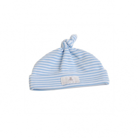 Baby boy blue knot hat size 00000